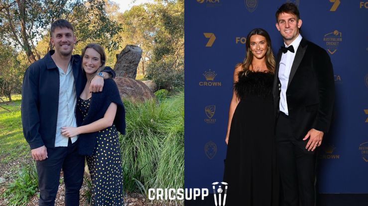 Greta Marsh & Mitchell Marsh Photos