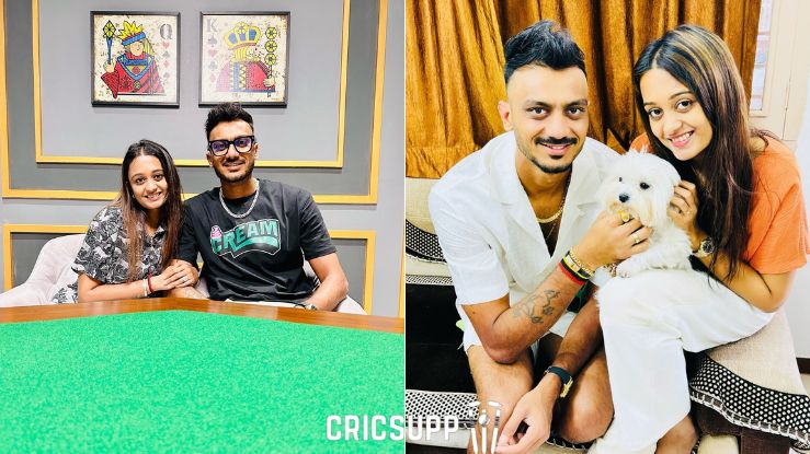 Meha Patel & Axar Patel Photos 