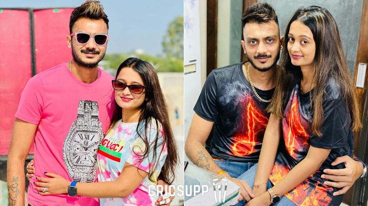 Meha Patel & Axar Patel Photos 