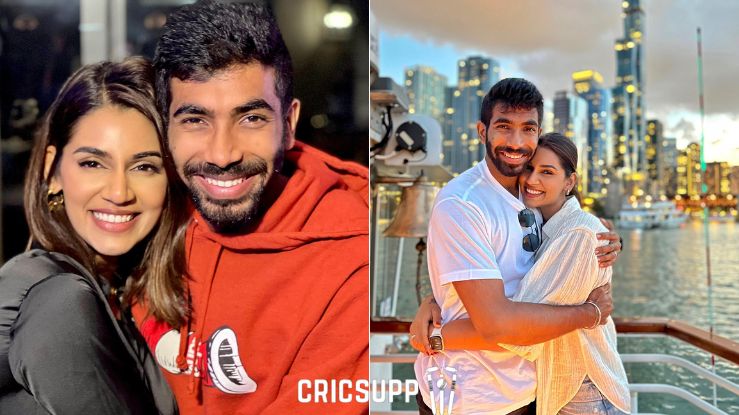 Sanjana Ganesan & Jasprit Bumrah Photos 