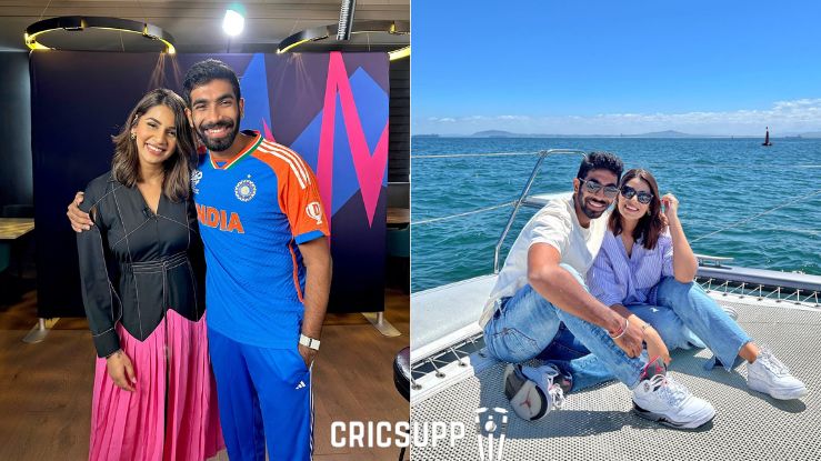 Sanjana Ganesan & Jasprit Bumrah Photos 