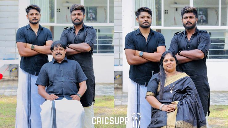 Sanju Samson Parents